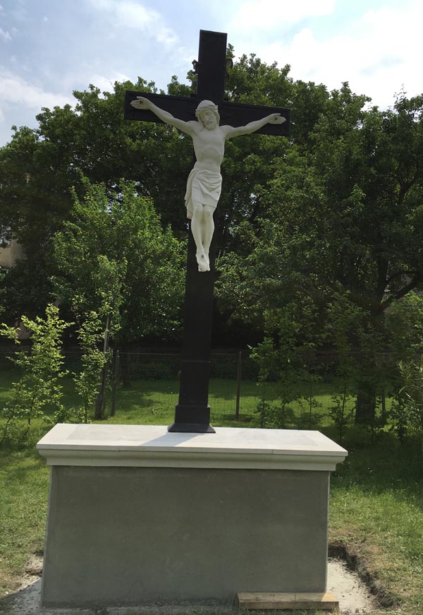 Lissy Projekt Jesus am Kreuz, Bild 22, das fertige Kreuz